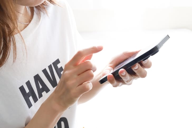 マッチングアプリでLINE交換のタイミングを考えている画像